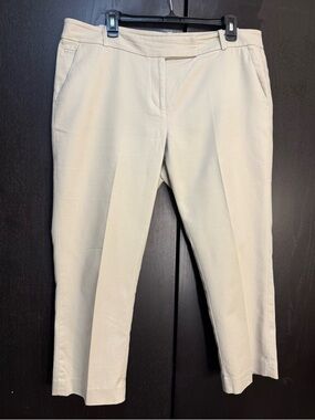 LOFT Neutral Beige Dress Pants